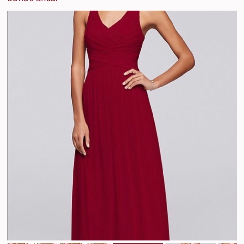 David’s Bridal Bridesmaid Dress